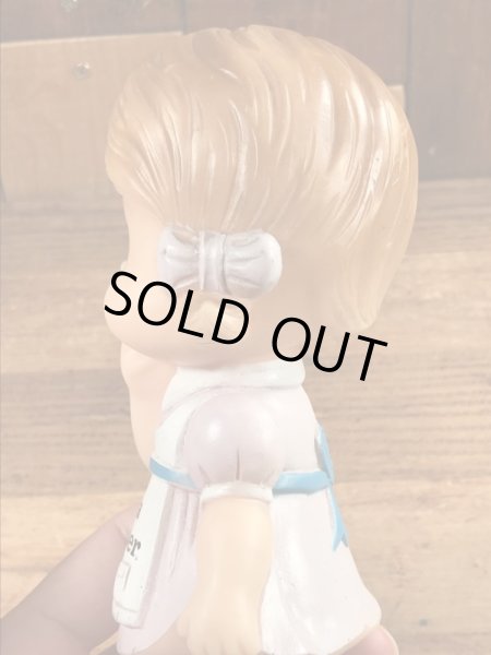 企業キャラクターのガーバーキッドのビンテージのソフビフィギュア