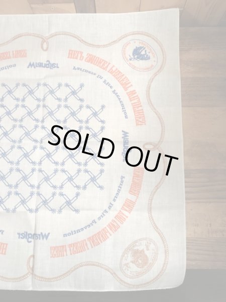 80年代のスモーキーベアとラングラーのビンテージのバンダナ