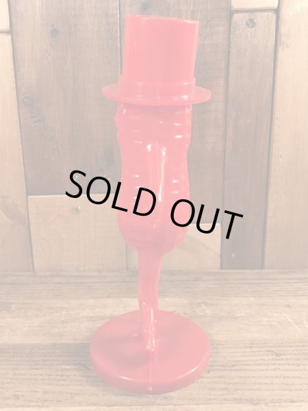 アドバタイジングキャラクターのミスターピーナッツのヴィンテージの貯金箱フィギュア