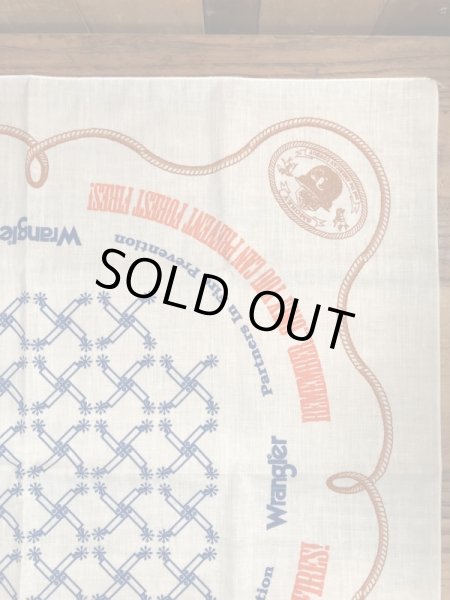 80年代のスモーキーベアとWranglerのヴィンテージの雑貨