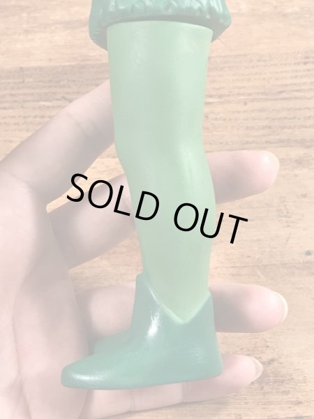 企業キャラクターのグリーンジャイアントのヴィンテージのトイ