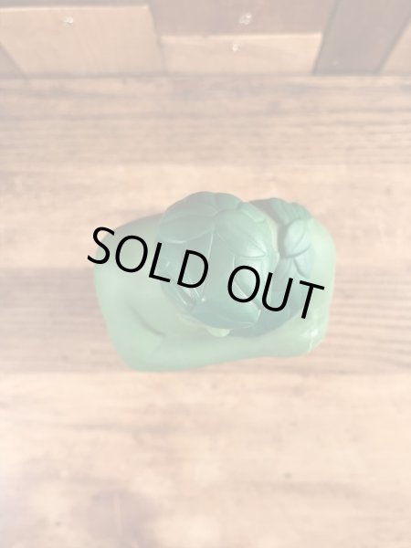 アドバタイジングキャラクターのグリーンジャイアントのビンテージのフィギュア