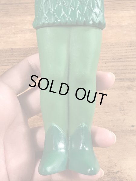 企業キャラクターのグリーンジャイアントのヴィンテージのトイ