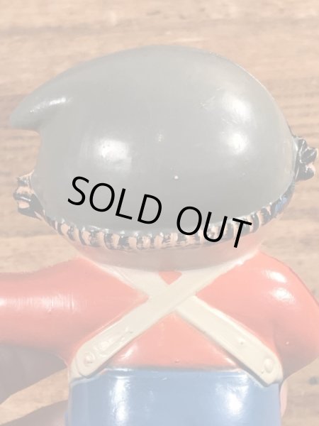 アドバタイジングキャラクターのマインツェルマンヒェンのヴィンテージのソフビ人形