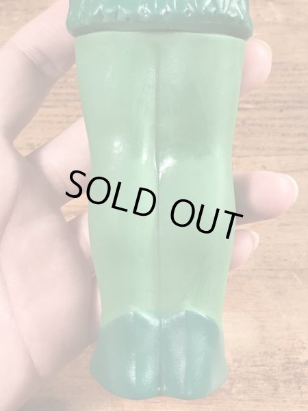 企業キャラクターのグリーンジャイアントのヴィンテージのトイ