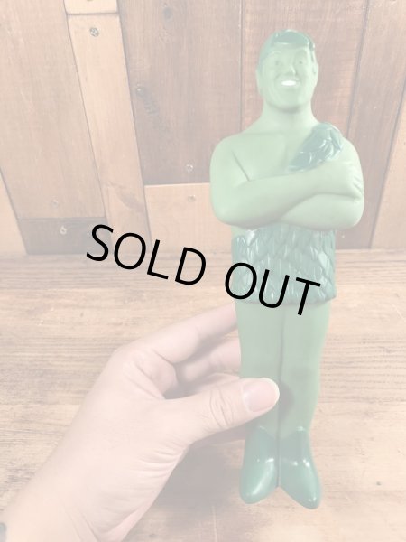 企業キャラクターのグリーンジャイアントのヴィンテージのトイ