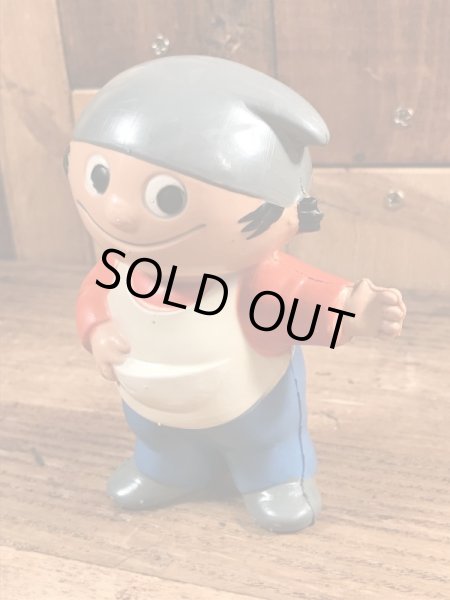 アドバタイジングキャラクターのマインツェルマンヒェンのヴィンテージのソフビ人形