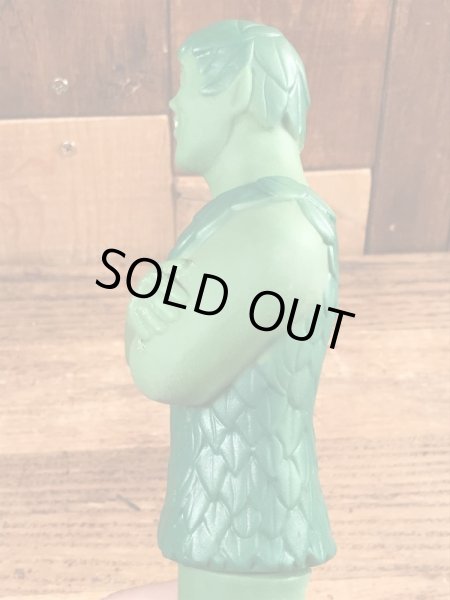 アドバタイジングキャラクターのグリーンジャイアントのビンテージのフィギュア