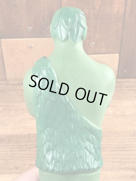 アドバタイジングキャラクターのグリーンジャイアントのビンテージのフィギュア