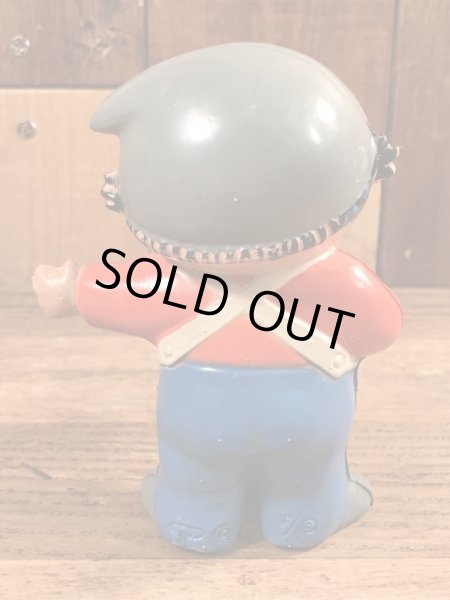 アドバタイジングキャラクターのマインツェルマンヒェンのヴィンテージのソフビ人形