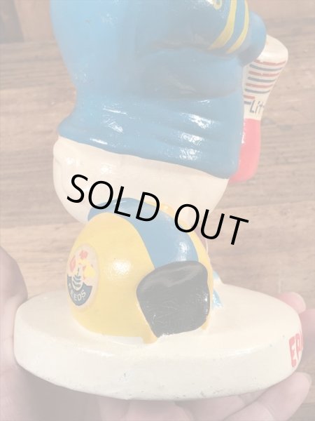 アドバタイジングキャラクターのErnie Pigのヴィンテージのコインバンクドール