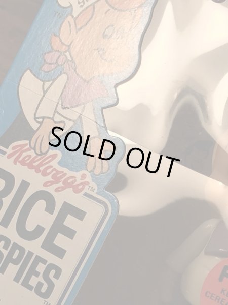 ケロッグのスナップクラックルポップのビンテージのドールセット