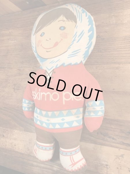 アドバタイジングキャラクターのエスキモーパイのヴィンテージのクロスドール