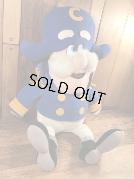 アドバタイジングキャラクターのキャプテンクランチのビンテージのぬいぐるみ