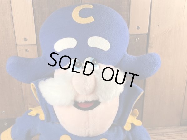 アドバタイジングキャラクターのキャプテンクランチのビンテージのぬいぐるみ