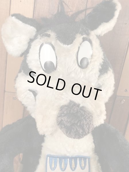 企業キャラクターのハムズベアのビンテージのぬいぐるみ