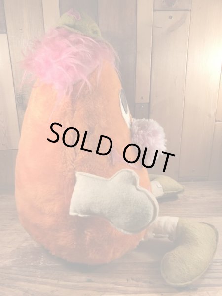 企業キャラクターのマジックマウンテントロールのビンテージのぬいぐるみ