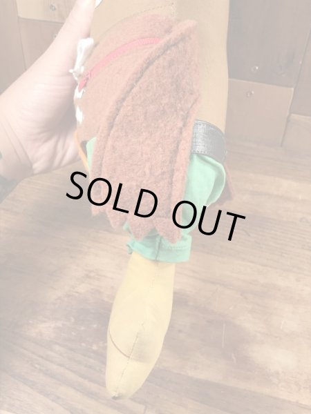 企業キャラクターのウッジーオウルのヴィンテージのぬいぐるみ