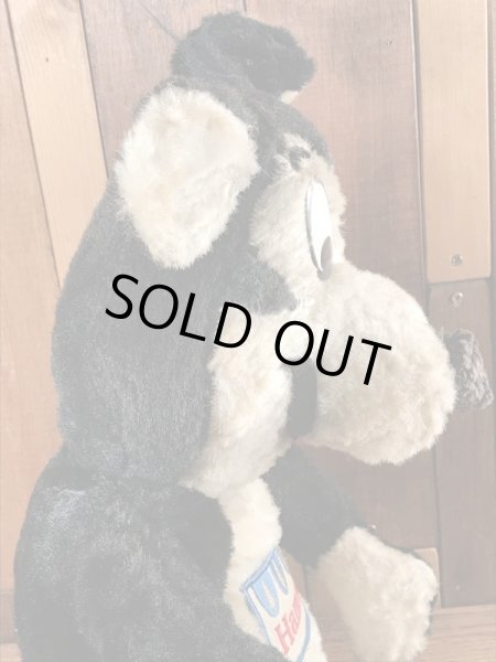 企業キャラクターのハムズベアのビンテージのぬいぐるみ