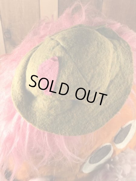 企業キャラクターのマジックマウンテントロールのビンテージのぬいぐるみ