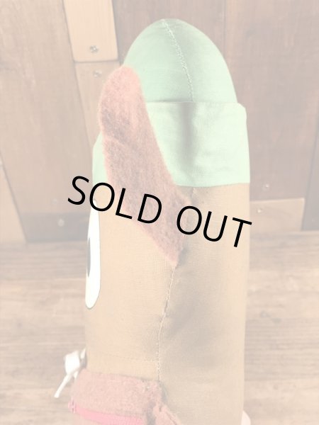 アドバタイジングキャラクターのウッジーオウルのビンテージのクロスドール