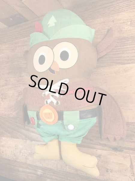 Amway Woodsy Owl Cloth Doll ウッジーオウル ビンテージ クロス