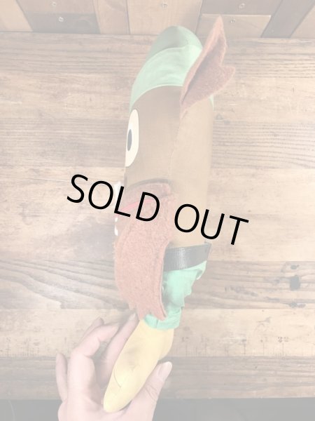 企業キャラクターのウッジーオウルのヴィンテージのぬいぐるみ