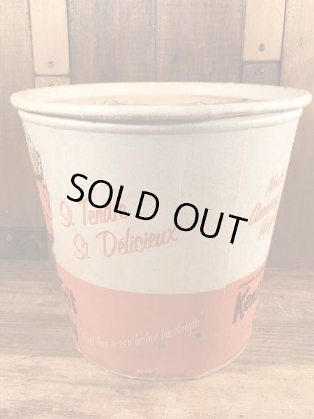 ケンタッキーフライドチキンのカーネルサンダースのヴィンテージのボックス