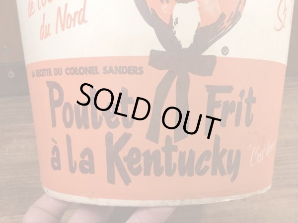 ケンタッキーフライドチキンのカーネルサンダースのヴィンテージのボックス