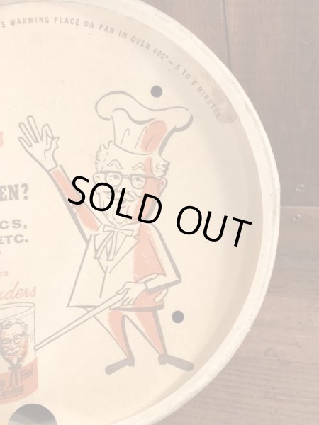 ケンタッキーフライドチキンのカーネルサンダースのヴィンテージのボックス