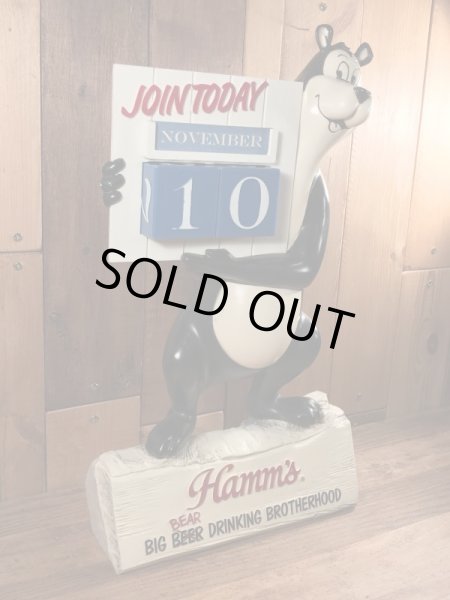 アドバタイジングキャラクターのハムズベアのビンテージのディスプレイフィギュア