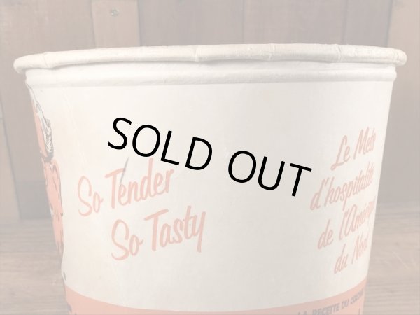 ケンタッキーフライドチキンのカーネルサンダースのビンテージのバケット