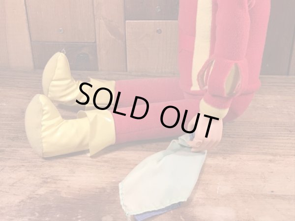 企業キャラクターのバーガーキングのヴィンテージのトイ