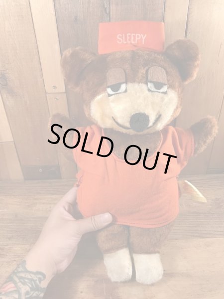 トラべロッジのスリーピーベアのヴィンテージのおもちゃ