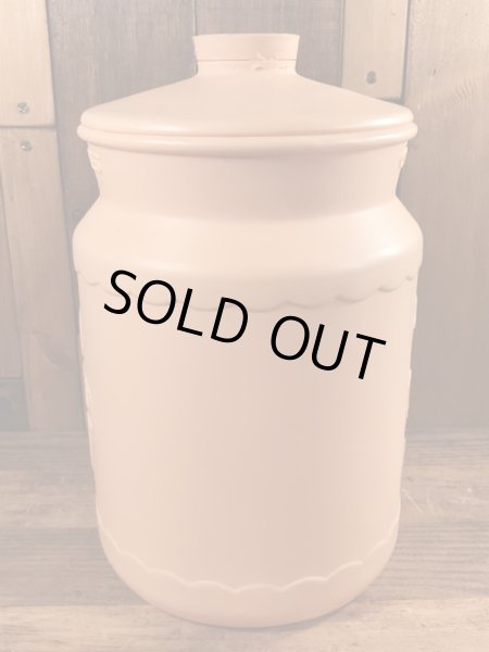 アドバタイジングキャラクターのハッピージャックスのヴィンテージのクッキージャー