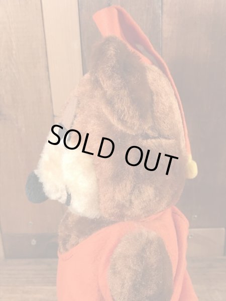 アドバタイジングキャラクターのスリーピーベアのビンテージのぬいぐるみ