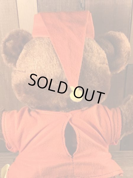 アドバタイジングキャラクターのスリーピーベアのビンテージのぬいぐるみ