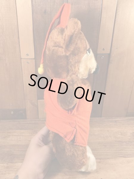 アドバタイジングキャラクターのスリーピーベアのビンテージのぬいぐるみ