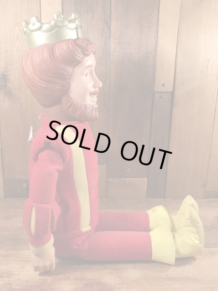 80年代のバーガーキングのビンテージのドール