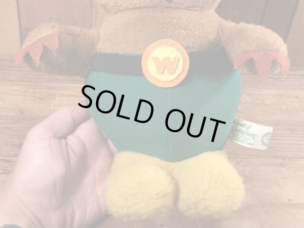 アドバタイジングキャラクターのウッジーオウルのヴィンテージのぬいぐるみ