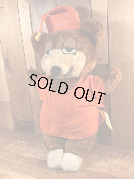 トラべロッジのスリーピーベアのヴィンテージのおもちゃ