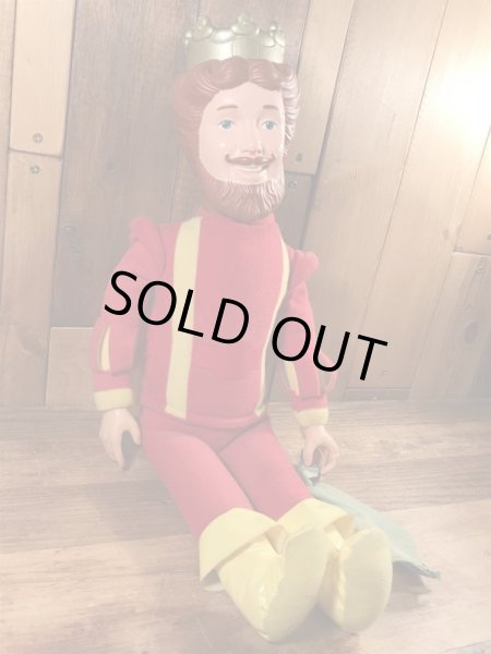 80年代のバーガーキングのビンテージのドール