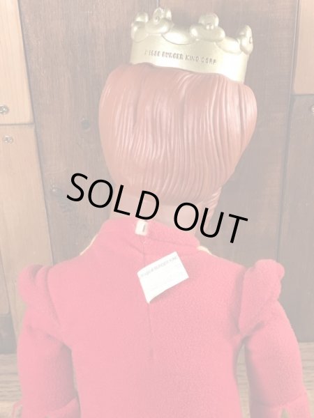 80年代のバーガーキングのビンテージのドール