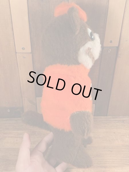 アドバタイジングキャラクターのエーアンドダブリューベアのビンテージのぬいぐるみ