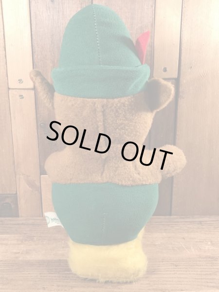 アドバタイジングキャラクターのウッジーオウルのヴィンテージのぬいぐるみ