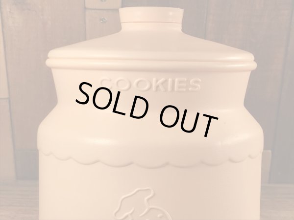 アドバタイジングキャラクターのハッピージャックスのヴィンテージのクッキージャー