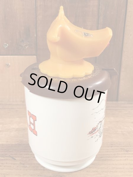 70年代のモーカウクリーマーのビンテージの容器