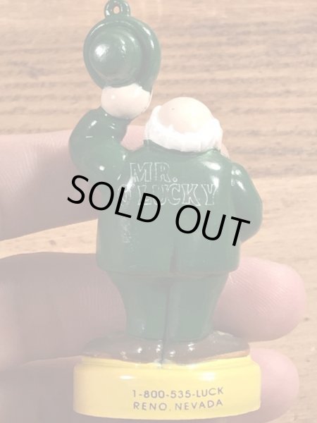 ラスベガスのカジノホテルのアドバタイジングキャラクターのビンテージのPVCフィギュア