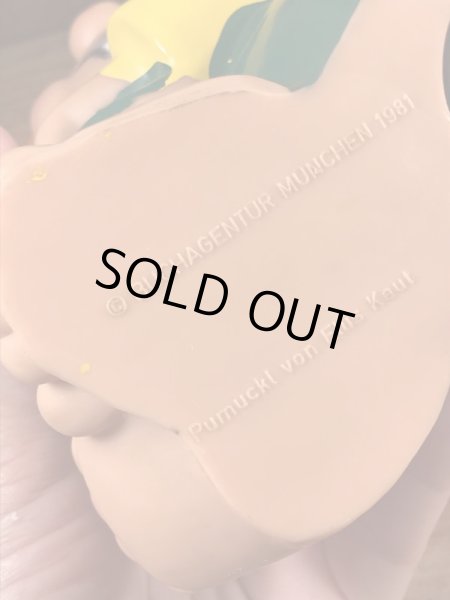 80年代のプムックルのビンテージのコインバンクドール