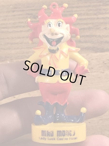 ラスベガスのカジノホテルの企業キャラクターのビンテージのPVCフィギュア